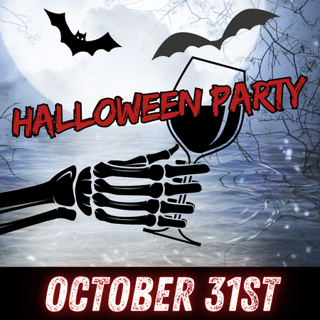 Halloween Party: Oct 31st, 6:00-10:00PM