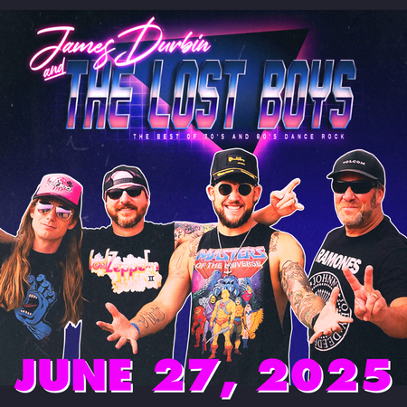 JAMES DURBIN & The Lost Boys: JUNE 27TH