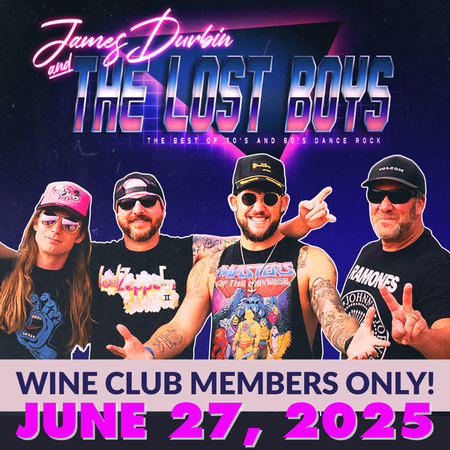 CLC MEMBERS: JAMES DURBIN & The Lost Boys: JUNE 27TH